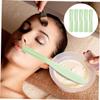 Hoement Cosmetic Plate Mixing Spatula Set 20pcs Silicone Makeup Spatulas Multifunctional Mixing Tools Long Handle view 3