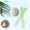 Hoement Cosmetic Plate Mixing Spatula Set 20pcs Silicone Makeup Spatulas Multifunctional Mixing Tools Long Handle view 4
