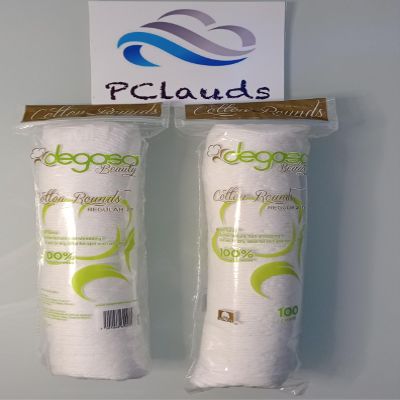Deogear Beauty Cotton Rounds, Regular 2 in, 100% Cotton, 2 Packs