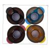 HAPINARY 4pcs Suction Cup Hair Dyeing Bowls Non-slip Mixing Tools for Salon and Home Use Washable and Reusable Hairdressing Containers Stable Fixation Random Color view 4