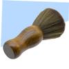 Baluue Hair Salon Brush Kit Barber Neck Duster Lint-removal Brush Hair Cutting Kit Wooden Handle Home Use view 4