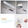 HAPINARY 3pcs Stainless Steel Makeup Mixing Spatula for Professional and Home Use Durable Cosmetic Plate Blending Tools for Foundation Nail Art view 4