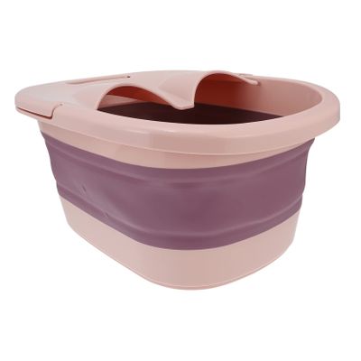 Ipetboom Foldable Foot Bath Basin for Soothing Foot Soaks for Travel and Home Use Relaxation and Self-care Safe Easy to Clean and Compact Design
