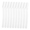 NOLITOY 10pcs Eyebrow Razor Kit Women Razor Hair Trimmer Scissors Safe Facial Hair Shaver for Daily Use view 1