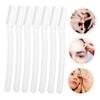 NOLITOY 10pcs Eyebrow Razor Kit Women Razor Hair Trimmer Scissors Safe Facial Hair Shaver for Daily Use view 3