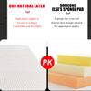 LDLCYCN Latex Mattress Topper Breathable Massage Table Mattress Soft and Comfortable Spa Bed Mattress Topper Help Relief Shoulder & Back Pain for Beauty Salon Tattoo Bed,2.5cm(0.98in),80 * 190cm view 2