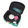QASDFGHR Small Owl Print Makeup Bag,Travel Cosmetic Bag with Zipper for Women Square Make Up Bags Organizer view 4