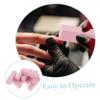 Mikinona 10pcs Four-Sided Nail Buffer File Fingernail Files Sanding Blocks Manicure Tools for Women Nail Art Supplies view 3