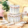 Dansib 48 Pcs Teacher Appreciation Gift Bulk Hand Cream Boho Rainbow Employee Staff Appreciation Hand Lotion Teacher Team Gift Bulk for Women Valentine's Day Travel Size Lotion Cream Moisturizing view 2