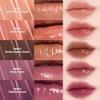 ENTROPY Makeup 2-in-1 Charm Shiny Glowy Lip & Cheek Gloss Tint Keychain, High Pigment Glossy Lip Color & Plumping Gloss, C5 Amber Charm view 3