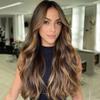 13x4 Silk Top Lace Frontal Body Wave Wig Brown Roots Ombre Blonde 13x4 Silk Base Lace Front Human Hair Wigs Baby Hair Transparent Lace (180 Density, 20inch) view 4