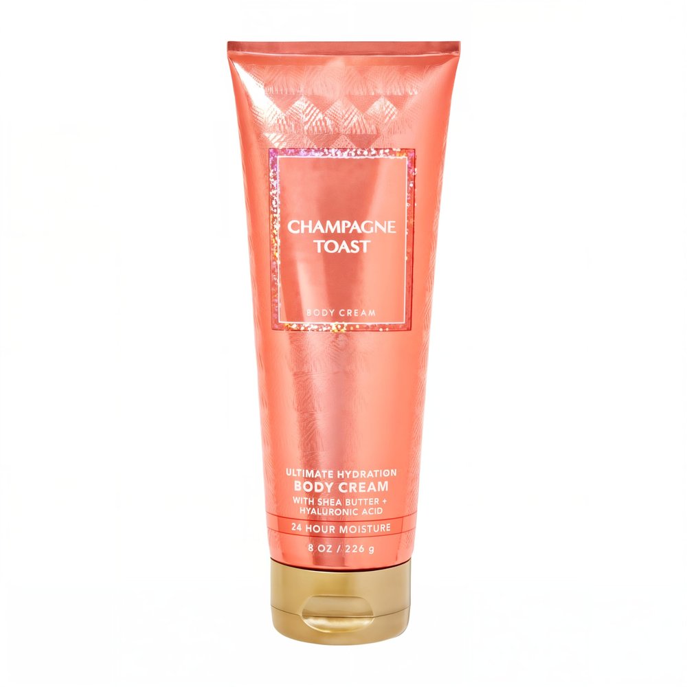 Bath and Body Champagne Toast Moisturizing Body Cream - 8 Oz
