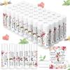 50 Pcs Christian Lip Balm Bulk Bible Verses Lip Balm Scripture Christian Gifts for Women Faith Religious Church Party Favor Inspirational Gift for Teacher Nurse Mother Coworker Employee view 1