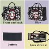 LEVLO Jigsaw Killer Tote Bag Horror Movie Fans Gift I Want To Play A Game Jigsaw Killer Shoulder Bag Horror Movie Merch (Play A Game LT) view 3