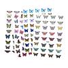 16 Sheets Butterfly Nail Stickers, Nail Decals, Butterfly Stickers for Nail Art, Fingernail Stickers, Nail Designs Butterflies Flowers Pattern Decorations for DIY Nails Designs Decoration view 2
