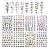 16 Sheets Butterfly Nail Stickers, Nail Decals, Butterfly Stickers for Nail Art, Fingernail Stickers, Nail Designs Butterflies Flowers Pattern Decorations for DIY Nails Designs Decoration view 4