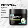 60ml Black Jar Rosemary Mint Ice Hair Mask - Cool And Soothing, Deep Nourishment, Restore Hair Vitality view 2