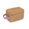Lefrik - Kei Washbag - 100% Recycled Fabric - Eco Friendly, Toffee, Toiletry Bag view 3