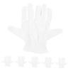 Veemoon 6pairs Anti-static Microfiber Gloves for Jewelry Inspection Etiquette and Cleaning Comfortable Protective Gloves for Watches Glasses and Exhibitions view 1