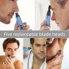 Convenient Grooming Device Nose Hair Shaver Electric Shaver 5 In 1 Electric Beard Shaver Electric Shaving Tool For Man view 4