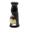 Jualyue Beard Brush Stand Holder Shaving Brush Holder Plastic Shaving Tool Holder Beauty Tools for Dry Wet Black Personal Healthy Care view 3
