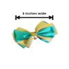 Jasmine Inspired Princess Hair Bow Teal Gold Bow/Alligator Clip/Genie Bow by Inspired Bows view 2