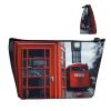 FJRFGbkJKN Cosmetic Bag Portable Makeup Bag UK London Telephone Toiletry Bag Large Capacity Zipper Pouch Waterproof Toiletry Pouch Makeup Organizer Case for Women Men view 1