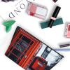 FJRFGbkJKN Cosmetic Bag Portable Makeup Bag UK London Telephone Toiletry Bag Large Capacity Zipper Pouch Waterproof Toiletry Pouch Makeup Organizer Case for Women Men view 4