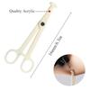 Piercing Clamps 25Pcs Piercing Forceps Septum Forceps Clamps Septum Slotted Disposable Piercing Clamps for Ear Nose Lip Navel Tongue Septum Belly Piercing Kit Piercing Tools view 3