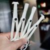 Piercing Clamps 25Pcs Piercing Forceps Septum Forceps Clamps Septum Slotted Disposable Piercing Clamps for Ear Nose Lip Navel Tongue Septum Belly Piercing Kit Piercing Tools view 4