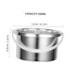 FOMIYES 2pcs Electric Wax Melt Warmer Inner Pot Aluminum Wax Pot Replacement for Hair Removal Waxing Bowl and Convenient Liner for Salon and Home Use view 2