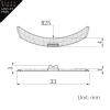 1Pair Lash Lift Rods Ribbon Kit, Reusable Lash Lift Pads Lash Lift Tool, Soft Pads Silicone Perm Ribbon Eyelash Lifting Compensator, Eyelash Tapes Makeup Beauty Tools for Eyelashes Lifting view 3