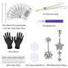 judero Belly Piercing Kit 16Pcs Belly Button Piercing Kit Includes 2Pcs 14G Belly Button Rings 1Piercing Clamp 4Piercing Kits 4Clean Pad 2Piercing Discs 1Marker Pen 2Gloves Piercing Supplies view 2
