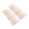BUTIFULSIC 100pcs Surgical Tweezers Eyebrow Tweezers for Women Men Craft Set Lash Clamp for Eyelashes view 1