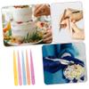 ARTIBETTER 100pcs Multifunctional Tweezers Pack Eyebrow Tweezers for Crafting Lash Application Pointed Tip view 3