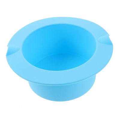 Hemoton 3pcs Wax Melting Bowl Silicone Hair Removal Wax Warmer Inner Pot for Home Salon Use Compact Design for Easy Storage Non- Material Waxing Supplies