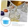 Hemoton 3pcs Wax Melting Bowl Silicone Hair Removal Wax Warmer Inner Pot for Home Salon Use Compact Design for Easy Storage Non- Material Waxing Supplies view 2