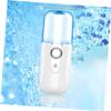 FRCOLOR USB Charged Mini Handheld Humidifier Portable Replenishment Instrument for Women Lightweight Face Mist Sprayer for Travel and Daily Random Style view 3