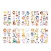 10PCS Tattoo Sticker Fake Tattoo Cute Watercolor Animal Cartoon Glitter Temporary Tattoo for Age 3 view 1