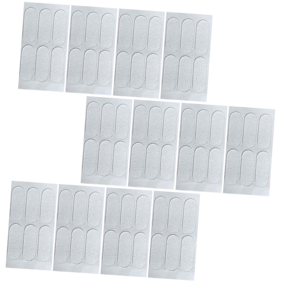 SECFOU 12sheets Transparent Silicone Ear Tape Discreet Ear Veneer Sticker for Women for Daily Use at Social Events