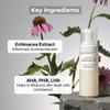 Rawquest Echinacea Peeling Cleansing Bubble Foam, AHA, PHA, LHA for Exfoliating, Echinacea Extract Soothing Skin, Cleansing, Improving Skin Texture, No Irritation, Skincare for Sensitive Skin, 150ml view 3