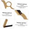 NOLITOY 2pcs Manual Beard Shaver Professional Finger Razor for Men Lightweight and Portable Design for Easy Grooming for Beard Eyebrows Hair view 2
