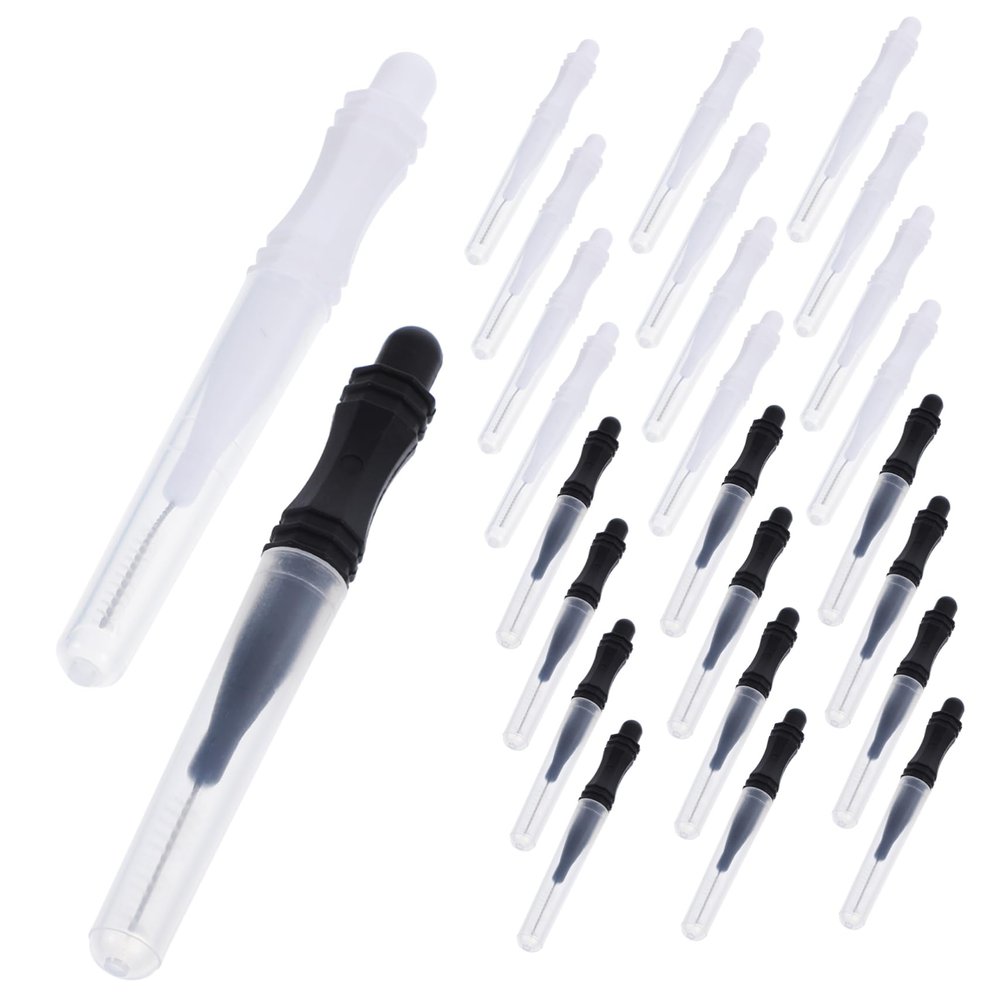 SOESFOUFU 60pcs Eyebrow Lamination Brush Brushes Brow Tool Caps Safe for Eyebrows