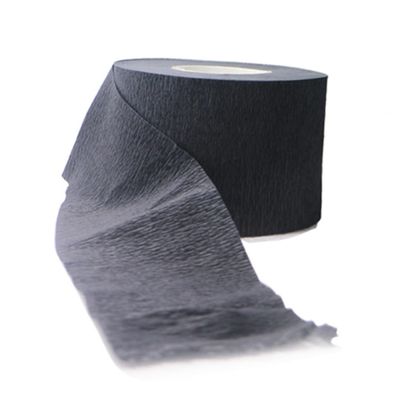 FOMIYES 5rolls Disposable Neck Strips for Hair Cutting Black Neck Paper for Barbers and Salons Convenient and Durable Hairdressing Supplies for Home Use