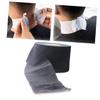 FOMIYES 5rolls Disposable Neck Strips for Hair Cutting Black Neck Paper for Barbers and Salons Convenient and Durable Hairdressing Supplies for Home Use view 3