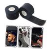 FOMIYES 5rolls Disposable Neck Strips for Hair Cutting Black Neck Paper for Barbers and Salons Convenient and Durable Hairdressing Supplies for Home Use view 4