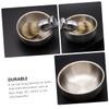 NOLITOY 2pcs Professional Shaving Brush Set Stainless Steel Soap Bowl Ergonomic Design for Effortless Wet Shaving for Men Fathers Day view 3