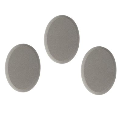 NOLITOY Makeup for Powder 3pcs Loose Powder Puff Oval Edges Ideal for Face Makeup Blending Hydrating Skin-friendly Washable