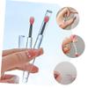 HAPINARY 6pcs Silicone Makeup Lip Brush Applicator Wand Lipstick Brush for Makeup Lovers view 4