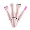 HAPINARY 1pc Electric Shaver for Women Armpit Trimmer Hair Removal Device USB Rechargeable and Painless Shaving Machine Pink view 1